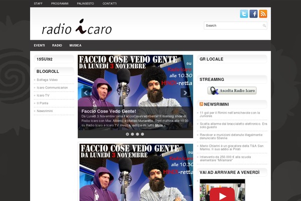 radioicaro.it site used Rollout