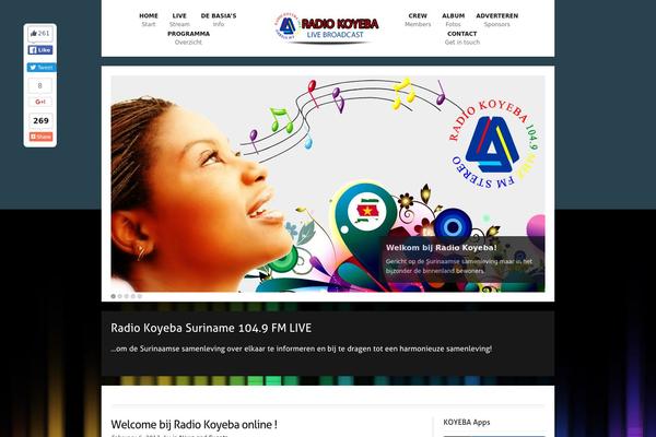 radiokoyebasuriname.com site used Radiokoyebanew