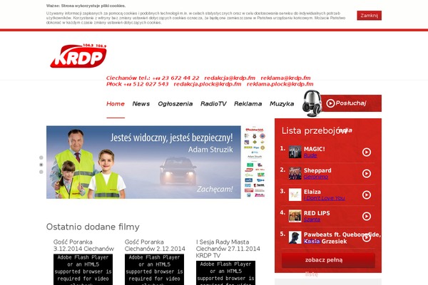 radiokrc.pl site used Krc