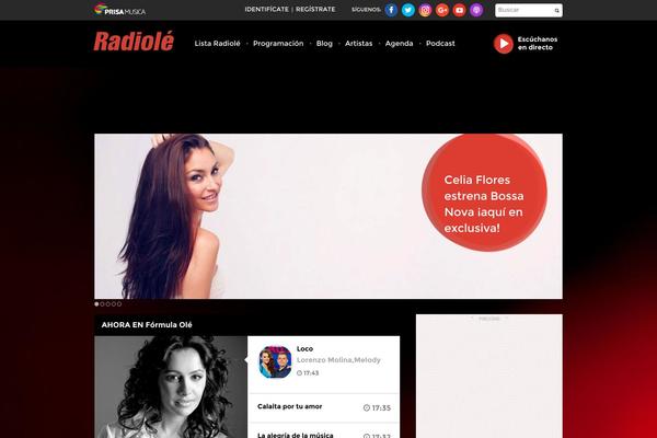 radiole.com site used Outspoken