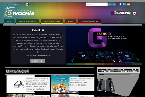radiomas.mx site used Radiomas