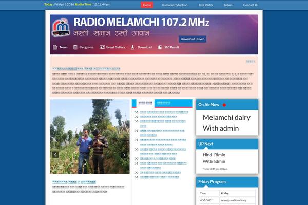 radiomelamchi.com site used Radiomelamchi