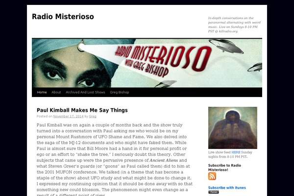 Twenty Ten theme site design template sample