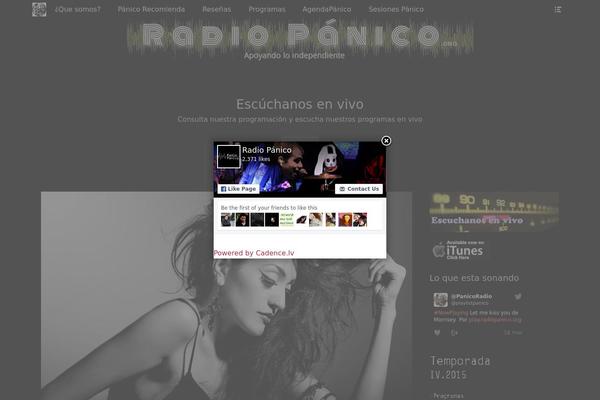radiopanico.org site used Radiop2