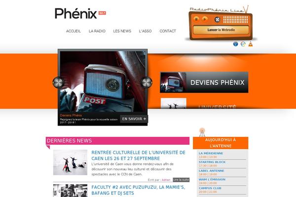 radiophenix.fr site used Radiophenix.fr