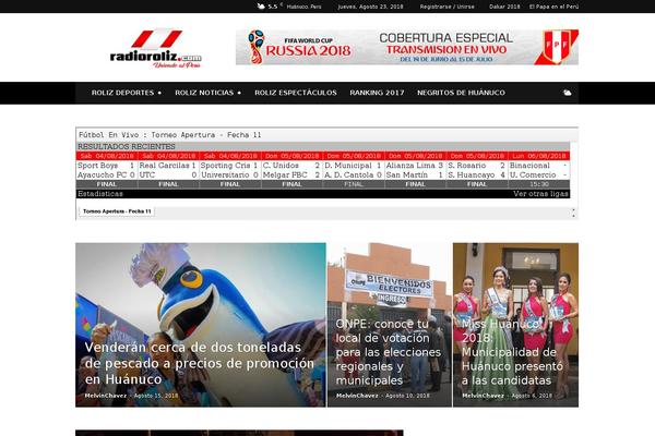 Site using Td-newsletter plugin
