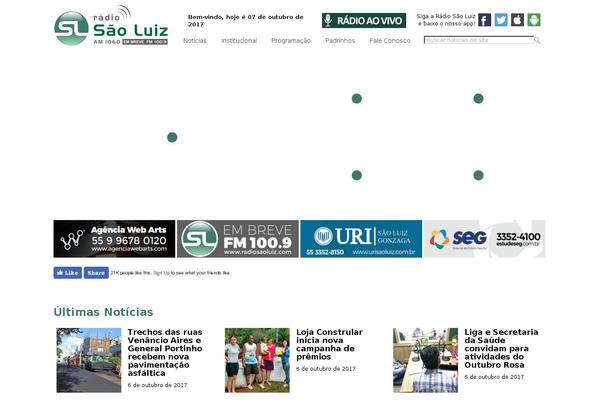 radiosaoluiz.com site used Rsl