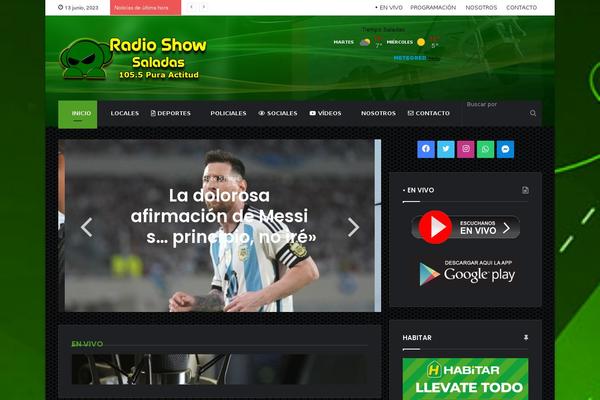 radioshowsaladas.com.ar site used Showsaladas