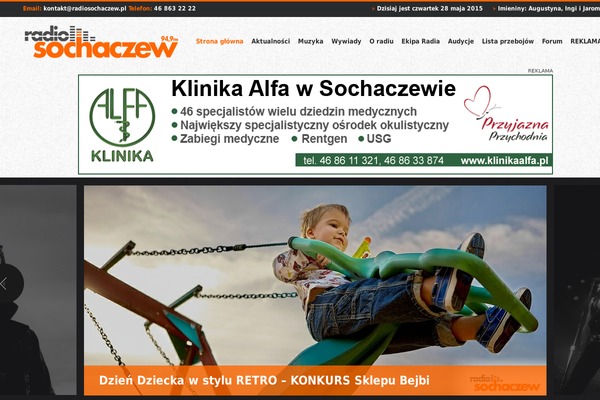 radiosochaczew.pl site used Radiofama