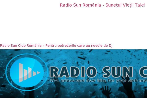 radiosun.ro site used Radio-sun-romania