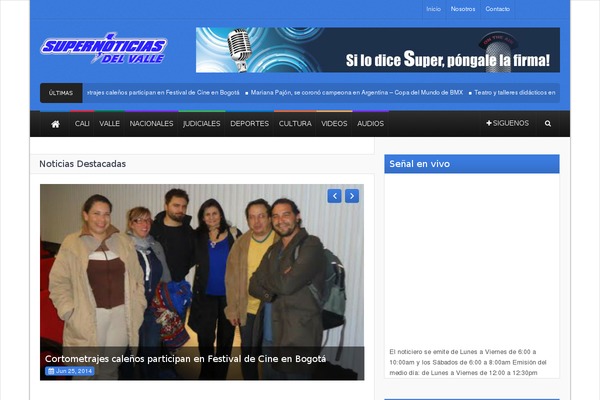 radiosupercali.com site used Supernoticias