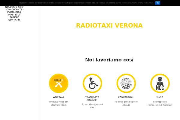 radiotaxiverona.it site used The7 Child