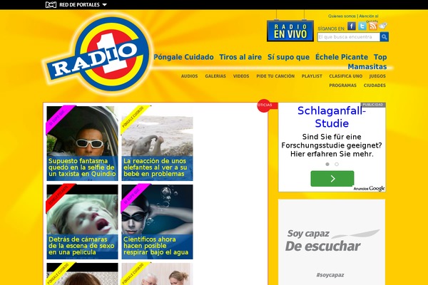 radiouno theme websites examples