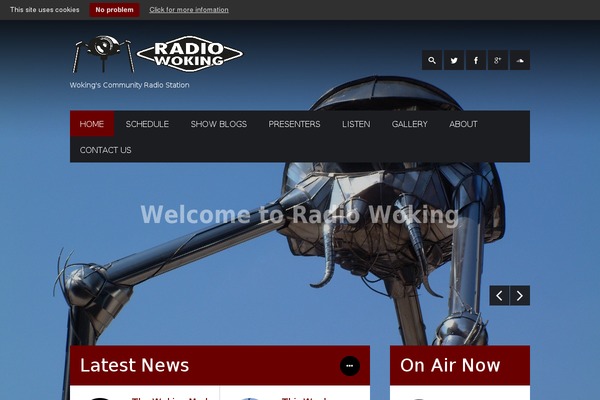 radiowoking.co.uk site used Stereoclub-child