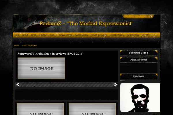 radiumz.com site used Twenty Seventeen