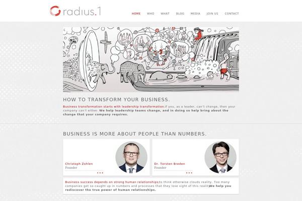 radius-1.com site used Radiusone