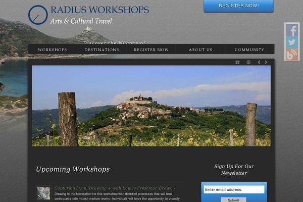 radiusworkshops.com site used Radiusworkshops