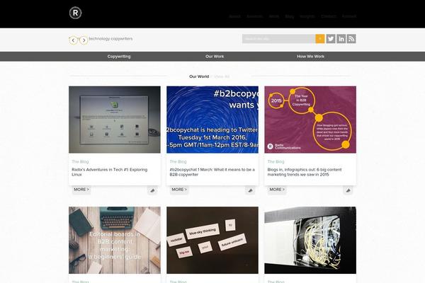 radix-communications.com site used Radix