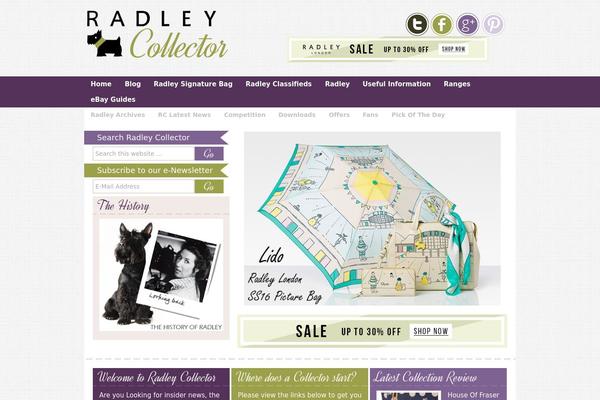 radleycollector.com site used Mariah