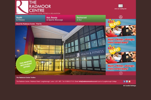 radmoorcentre.co.uk site used Widgetcorptheme-1