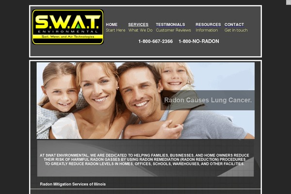 radonmitigationillinois.com site used Swat