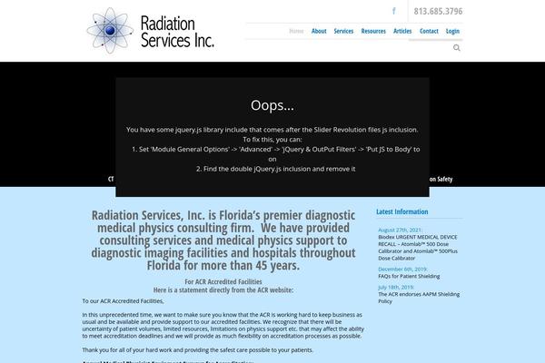 radser.com site used Radser-theme