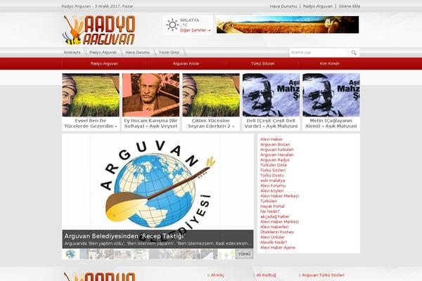 radyoarguvan.com site used Arguvan