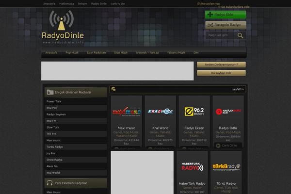 radyodinle.info site used Radyo