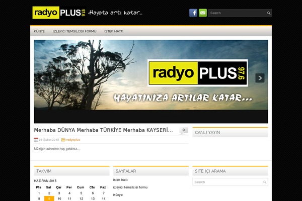 radyoplus.com.tr site used Destina