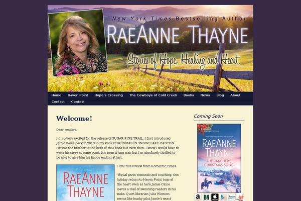 raeannethayne.com site used Custom_theme