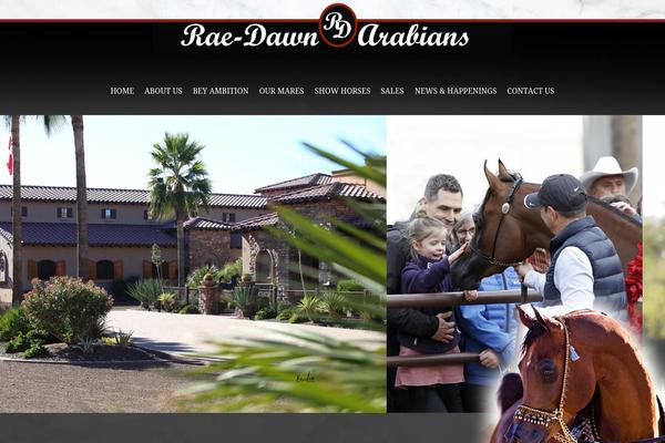 raedawnarabians.com site used Raedawn