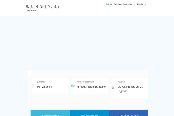 rafaeldelprado.com site used Denta