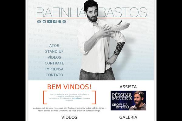 rafinhabastos.com.br site used Rafinhabastos