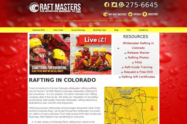 raftmasters.com site used Raftmasters