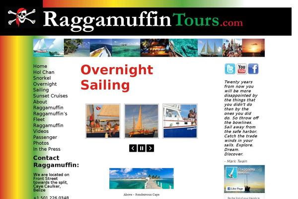 raggamuffintours.com site used Raggamuffin