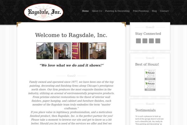 Decor theme site design template sample