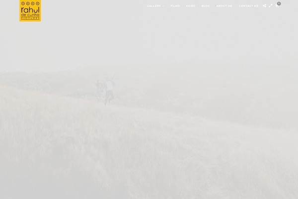 Photography theme site design template sample