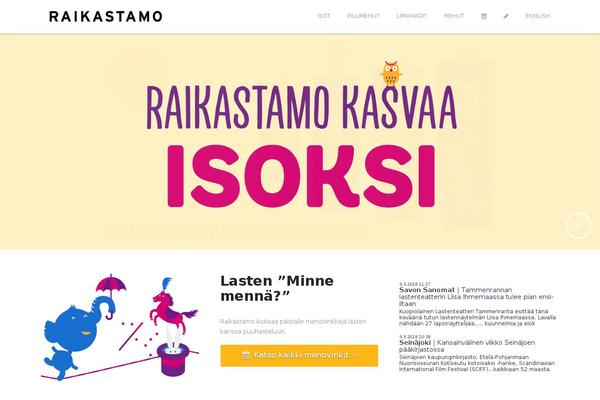 raikastamo.fi site used Arho