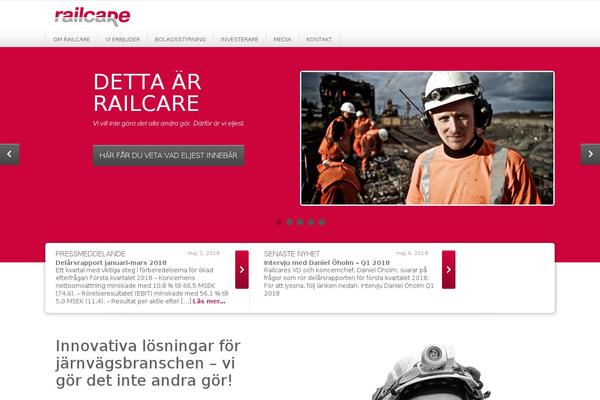 railcare.se site used Railcare