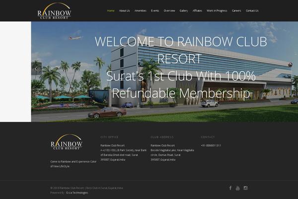 Salient theme site design template sample