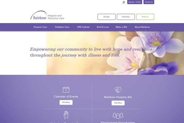 rainbowhospice.org site used Rainbowhospice