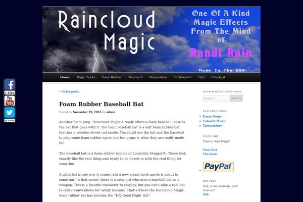 raincloudmagic.com site used Duster
