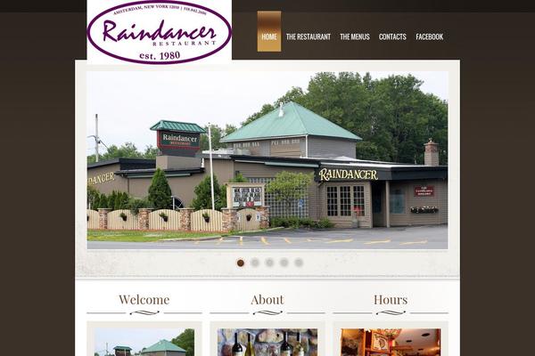 raindancerrestaurant.com site used Theme1329
