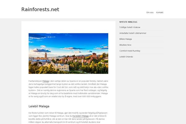 rainforests.net site used Salt