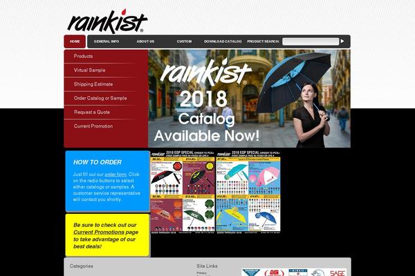 rainkist.com site used Rainkist_theme