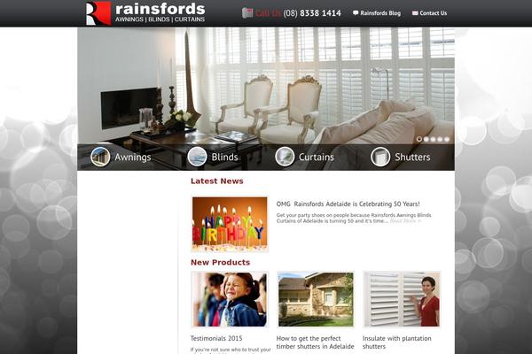 rainsfords.com.au site used Rainsfords