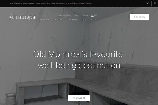 rainspa.ca site used Rainspa