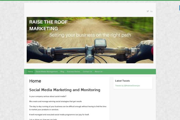Travelify theme site design template sample