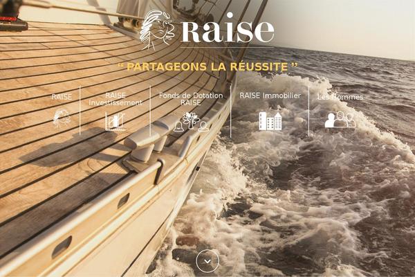raise WordPress theme, websites list used raise theme raise theme websites examples
