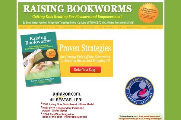raisingbookworms.com site used Corporate_blue_10